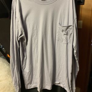 Like new VS pink sequin / pocket long sleeve shirt